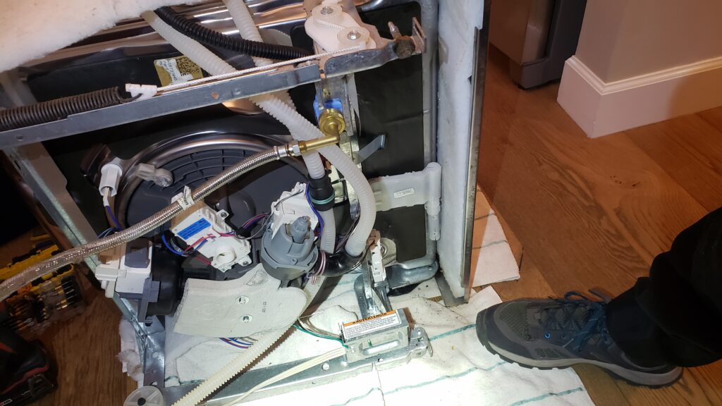 dishwasher not draining repair