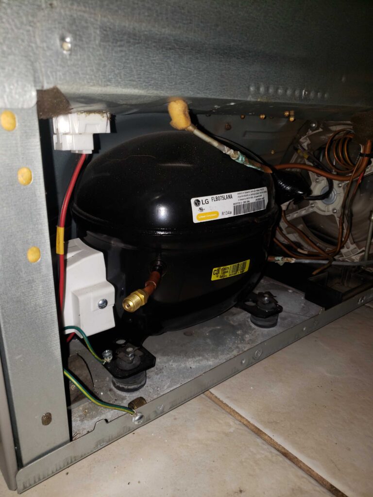 refrigerator compressor replacement